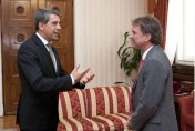 Президентът пожела на Филип Отие да запази добрите си чувства към България