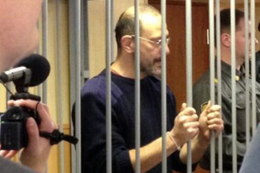 Дмитрий Литвинов по време на съдебното заседание в Мурманск