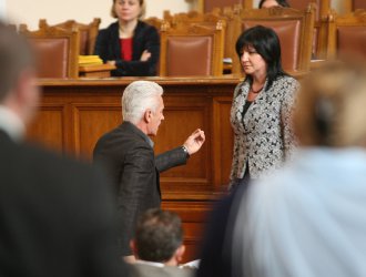 Цвета Караянчева и Волен Сидеров. Сн. БГНЕС