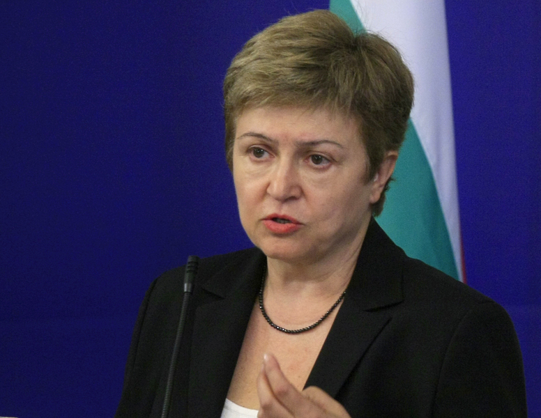 Еврокомисарят Кристалина Георгиева.