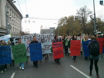 Шейсет процента от българите подкрепят студентските протести