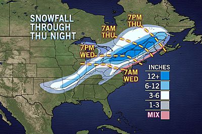 Снежна буря взе 13 жертви в САЩ, стотици полети бяха отменени