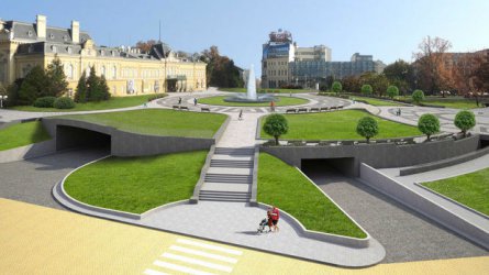 Центърът на София със "златни павета", без "синя" улица