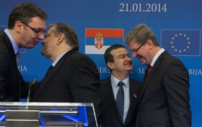 Сърбия започва преговори за членство в ЕС. Сн. ЕПА/БГНЕС