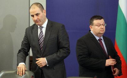 Цветан Цветанов и Сотир Цацаров. Сн. БГНЕС