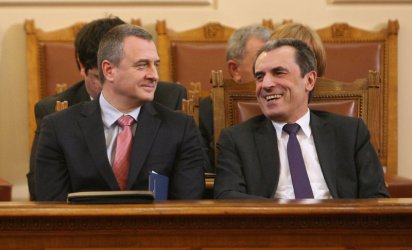 Цветлин Йовчев и Пламен Орешарски. Сн. БГНЕС