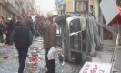 Четирима ранени при експлозия след изтичане на газ в центъра на Истанбул