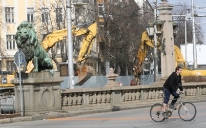 Реставрацията на Лъвов мост става в рамките на строежа на новото кръстовище, сн. БГНЕС