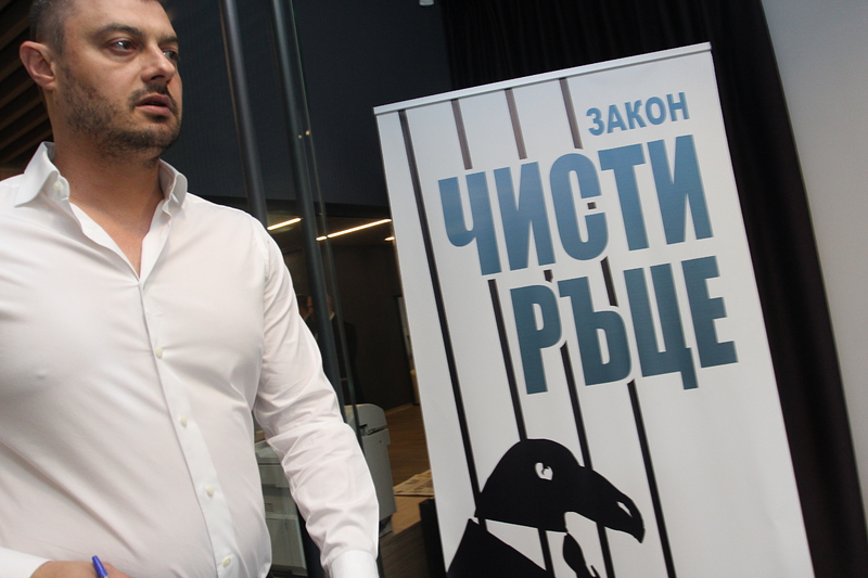 Лидерът на ББЦ Николай Бареков. 