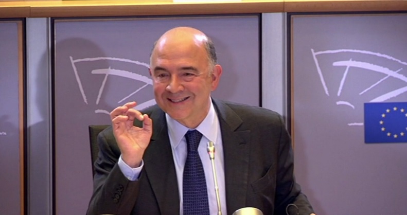 Пиер Московиси по време на изслушването в ЕП