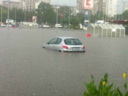 Наводненията в Бургас, снимка БГНЕС