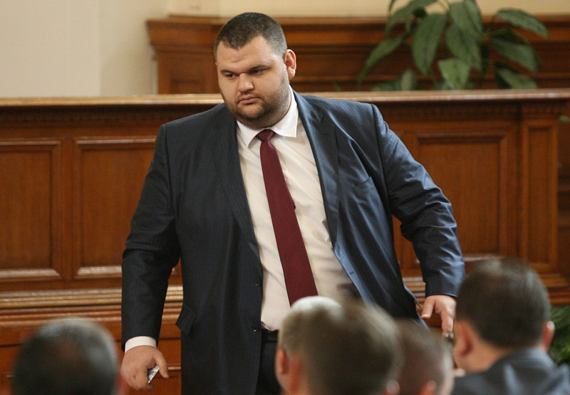 Делян Пеевски в парламента, снимка БГНЕС