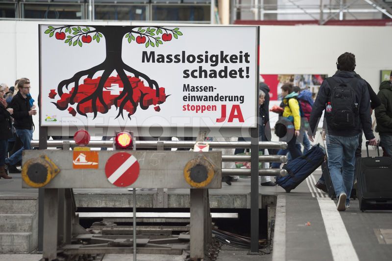 Швейцарците отхвърлиха с референдум ограничения на имиграцията