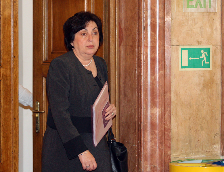 С приемането на новия закон се очаква председателят на Сметната палата Лидия Руменова да бъде сменена. Сн. БГНЕС