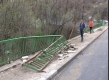 Крадци задигнаха 300 м предпазна пътна ограда край Ботевград