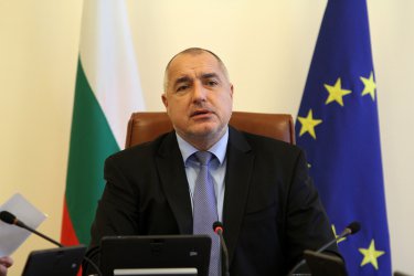 Премиерът Бойко Борисов засяга темата за проблемите в митниците при приемането на антикорупционната стратегия на правителството. Сн. БГНЕС