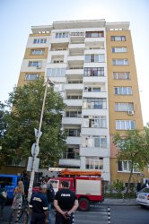 Блокът на бул. "Цариградско шосе", в който падна асансьорът м.г. Сн.: БГНЕС