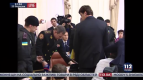 "Телевизионни арести" по време на правителствено заседание в Киев