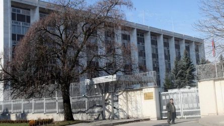 Сградата на посолството на Русия в София