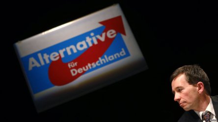 "Алтернатива за Германия" спада под прага за влизане в Бундестага