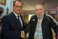 Среща Франсоа Оланд-Фидел Кастро - "рядка привилегия за западен лидер"