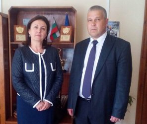 Министърът на вътрешните работи Румяна Бъчварова и Даниел Пашов, сн. БГНЕС