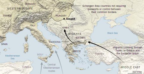 "Ню Йорк таймс”: Западните Балкани - предпочитан маршрут за мигрантите към Европа