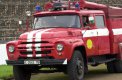 Пожар горя в жилищен блок в Димитровград, двама са приети в болница