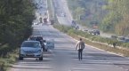 Пешеходец загина, прегазен от няколко коли на пътя Хасково-Димитровград
