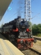 Реновиран парен локомотив, каран от Вапцаров, тръгва между София и Банкя