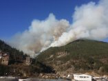 Бедствено положение в Смолян заради голям пожар