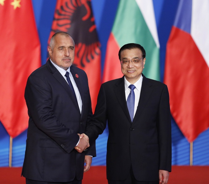 Бойко Борисов по време на Четвъртата среща на правителствените ръководители на държавите от Централна и Източна Европа и Китай, която се провежда в гр. Суджо. Снимка: БГНЕС