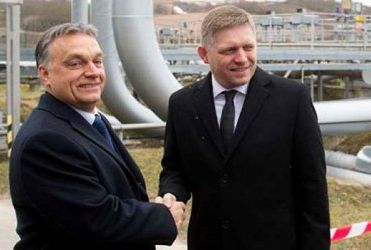 Премиерите на Унгария и Словакия Виктор Орбан и Робърт Фицо