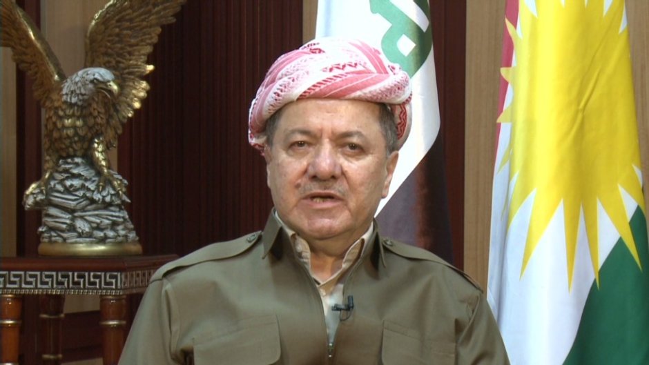 Президентът на Иракски Кюрдистан Масуд Барзани