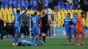 ”Литекс” прекрати мача с ”Левски” , недоволен от съдийството