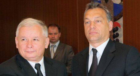 Ярослав Качински и Виктор Орбан