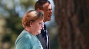 Обама обеща на Меркел помощ за бежанците