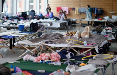 Обречени на бездействие в бежански център в Берлин