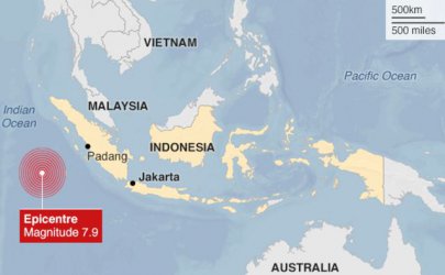 Мощно земетресение в Индийския океан край Индонезия, няма пострадали и щети