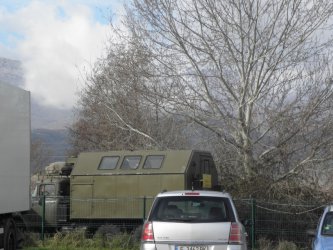 Военна техника участва в подготовката на учението срещу евентуален бежански поток на ГКПП Кулата-Промахон. БГНЕС