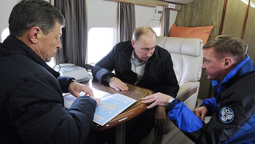 Путин посети Крим на втората годишнина от анексирането на полуострова