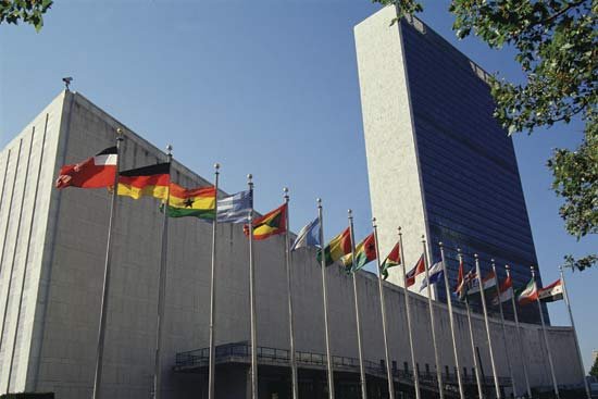 Централата на ООН в Ню Йорк. 