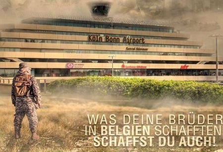 "Ислямска държава" заплашва германското канцлерство и летището в Бон