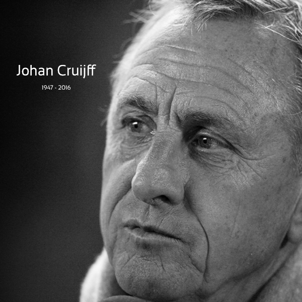 Почина легендата на световния футбол Йохан Кройф