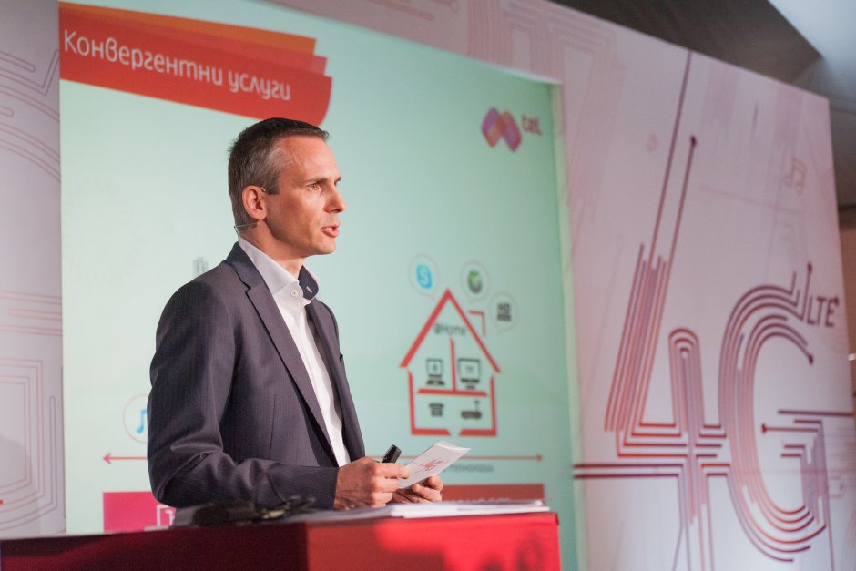 Главният директор "Технологии“ в Мтел Деян Кастелиц представи 4G мрежата