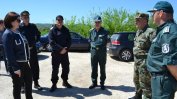 Бъчварова инспектира охраната на границата