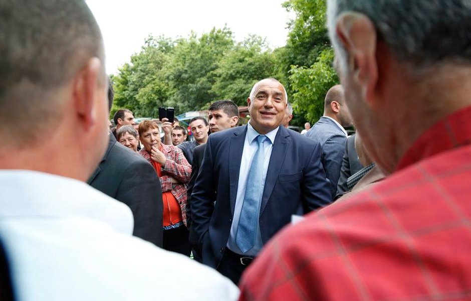 Премиерът по време на съботното си посещение в Бургас.