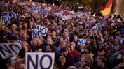 Движението на Възмутените в Испания отбеляза с шествие петата си годишнина