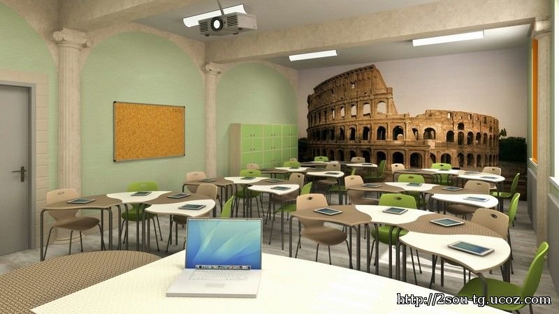 Вече модернизирана класна стая по проекта "Училища на бъдещето"
