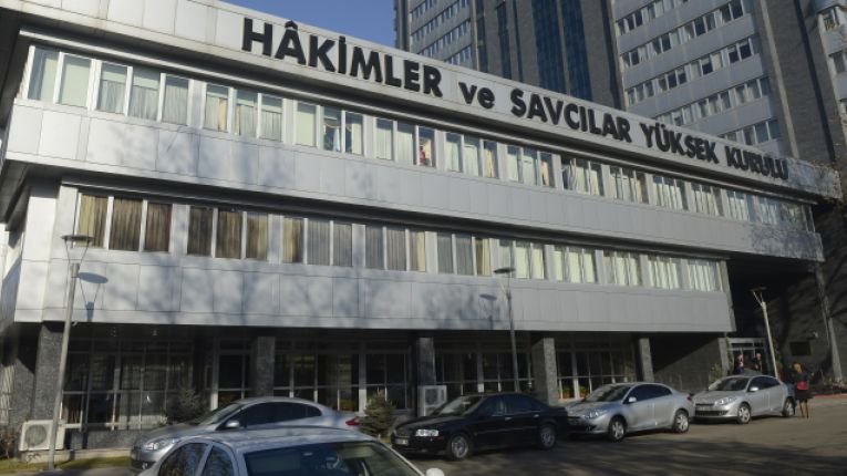 Сградата на съдебно-прокурорския съвет в Анкара
